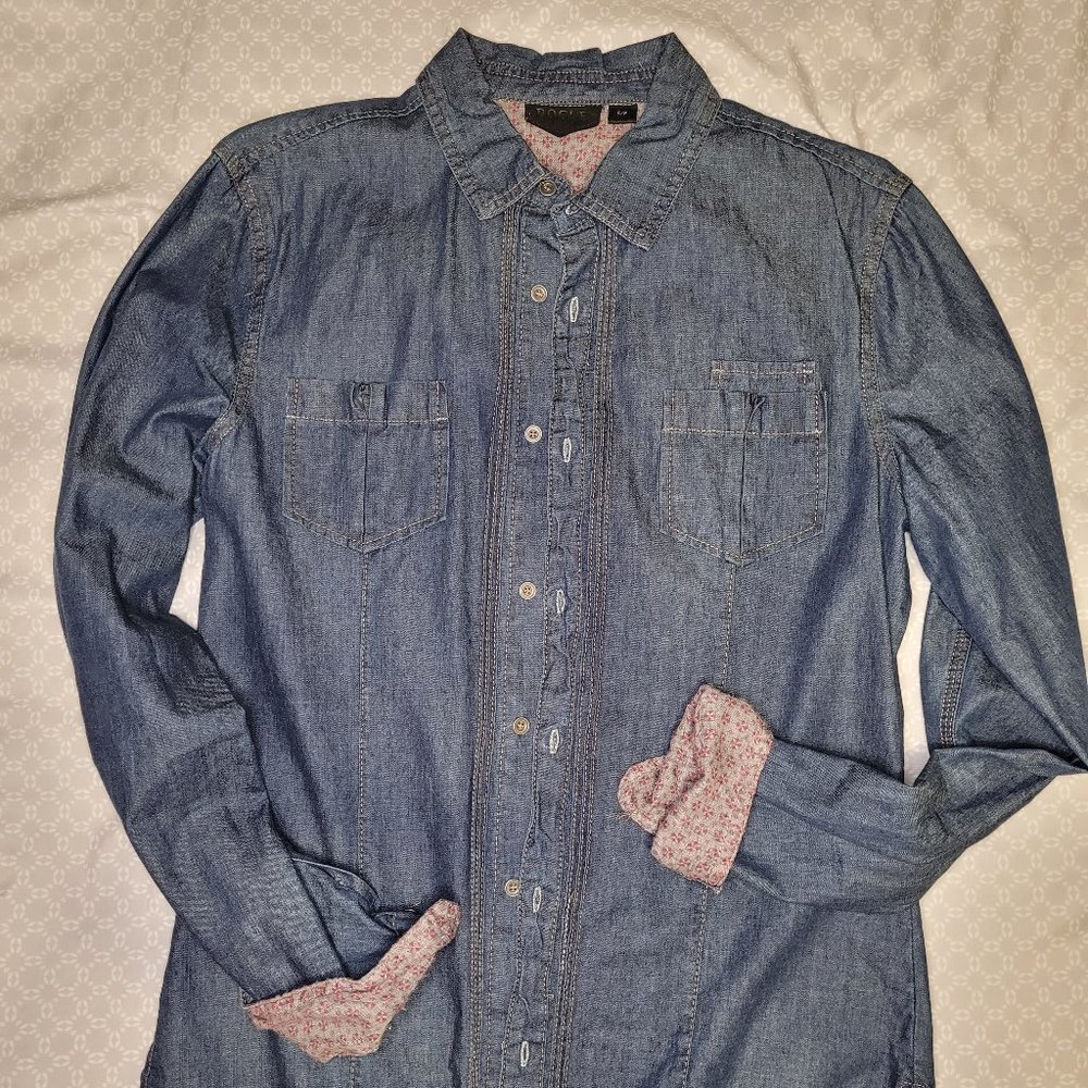 Workwear / Western Rogue Light Denim Shirts